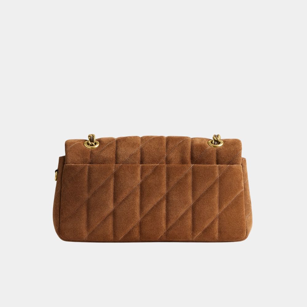 Gesteppte 26 Wildleder Tasche