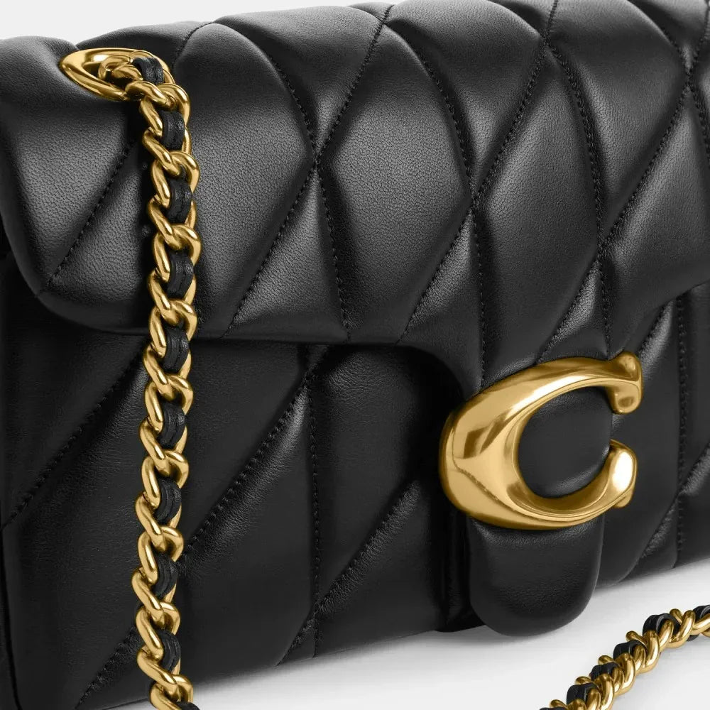 Gesteppte 26 Tasche Schwarz