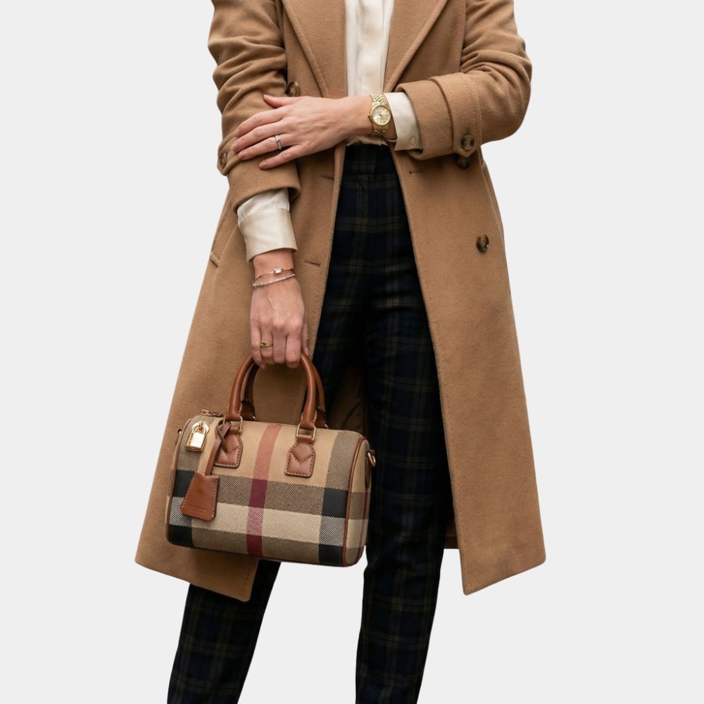 House Check Bowling-Tasche