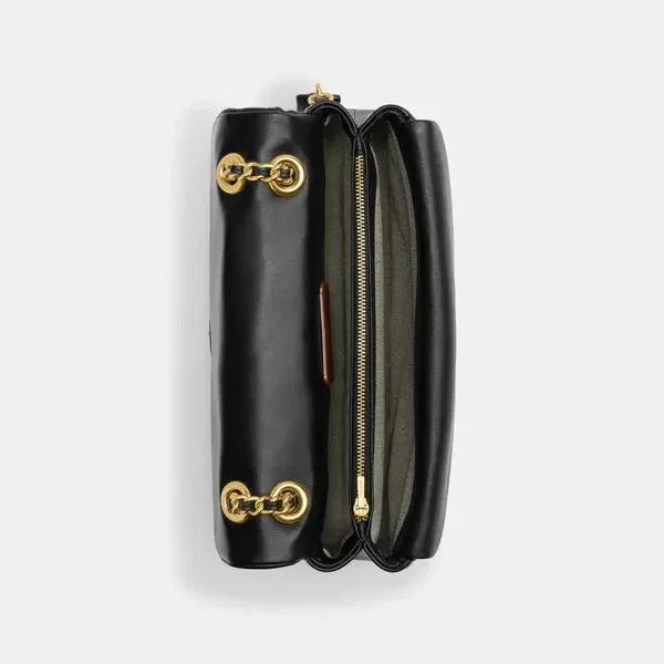 Gesteppte 26 Tasche Schwarz
