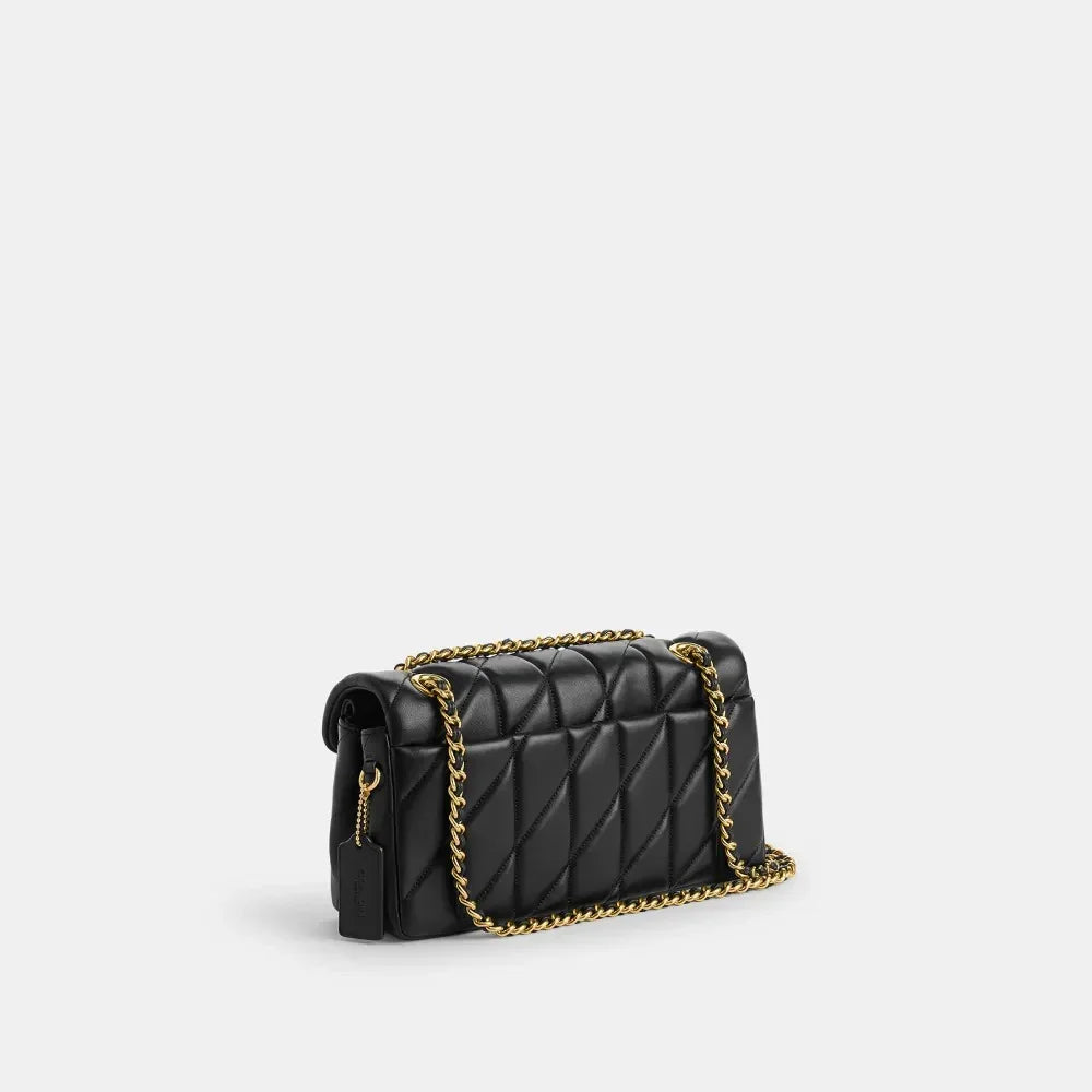 Gesteppte 26 Tasche Schwarz